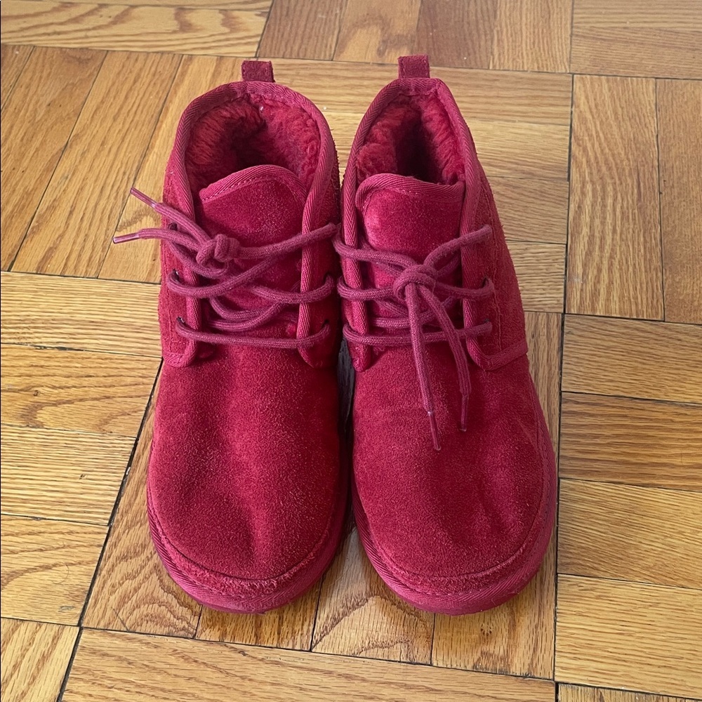 UGG Neumel Boots in Bold Red - Picture 8 of 12